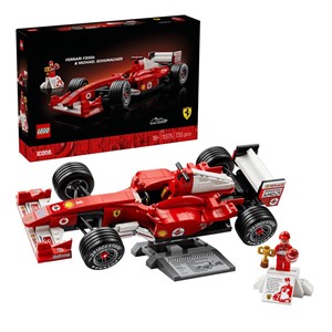 LEGO ICONS 11375 Ferrari F2004 & Michael Schumacher