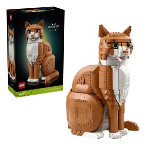 LEGO IDEAS 21376 Orange Cat