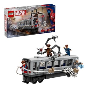 LEGO MARVEL 76321 Spider-Man vs. Doc Ock Subway Train Scene