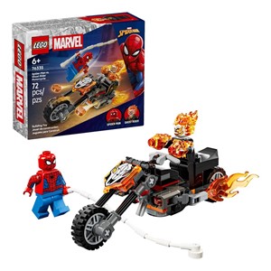 LEGO MARVEL 76335 Spider-Man vs. Ghost Rider Motorcycle