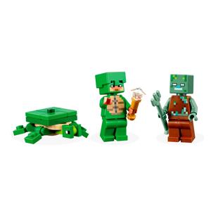 LEGO MINECRAFT 21254 THE TURTLE BEACH HOUSE 9