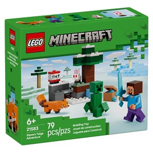 LEGO MINECRAFT 21583 Steve's Taiga Adventure