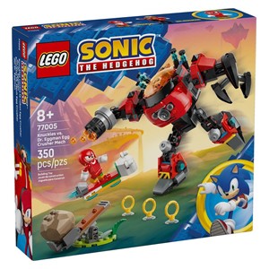 LEGO SONIC THE HEDGEHOG 77005 Knuckles vs. Dr. Eggman Egg Crusher Mech