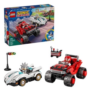 LEGO SONIC THE HEDGEHOG 77118 Silver's Car vs Knuckles' Monster Truck