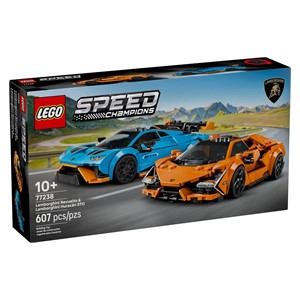 LEGO SPEED CHAMPIONS 77238 Lamborghini Revuelto & Huracán STO