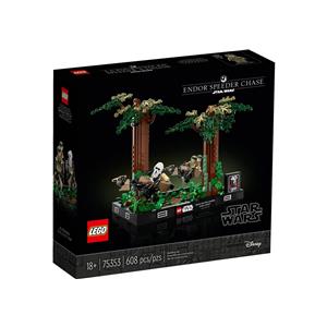 LEGO STAR WARS 75353 DIORAMA: ENDOR SPEEDER CHASE 2