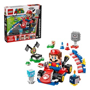 LEGO SUPER MARIO 72043 Mario Kart - Interactive LEGO Mario and Standard Kart