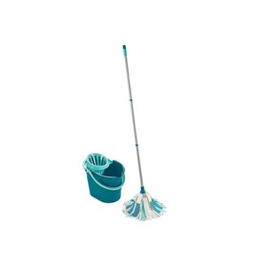 LEIFHEIT 52106 mop Cotton, Fiber Dry&wet Blue, White