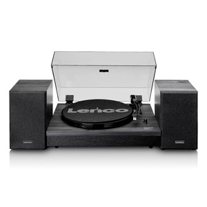 Lenco LS-300 Belt-drive audio turntable Black Automatic
