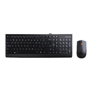 Lenovo 300 keyboard Mouse included Universal USB QWERTY US English Black