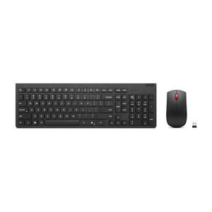 Lenovo 4X31R64457 keyboard Mouse included Office RF Wireless Belgian, English Black