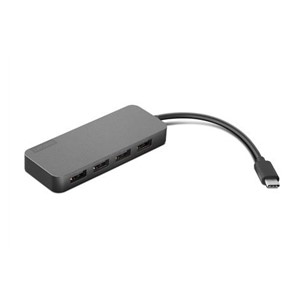 Lenovo 4X90X21427 interface hub USB 3.2 Gen 2 (3.1 Gen 2) Type-C 20000 Mbit /s Grey