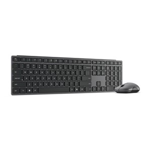 Lenovo 700 Modern keyboard Mouse included Office RF Wireless + Bluetooth US English Grey
