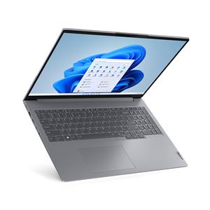 Lenovo ThinkBook 16 Intel® Core™ i3 i3-1315U Laptop 40.6 cm (16") WUXGA 16 GB DDR5-SDRAM 512 GB SSD Wi-Fi 6 (802.11ax) Windows 11 Pro Grey 10