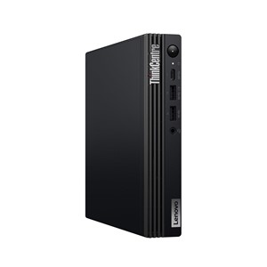 Lenovo ThinkCentre M70q Gen 5 Intel® Core™ i3 i3-14100T 8 GB DDR5-SDRAM 256 GB SSD Windows 11 Pro Mini PC Black