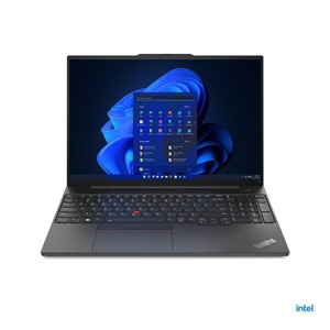 Lenovo ThinkPad E16 Gen 1 (Intel) Intel® Core™ i5 i5-1335U Laptop 40.6 cm (16) Touchscreen WUXGA 16 GB DDR4-SDRAM 512 GB SSD Wi-Fi 6 (802.11ax) Windows 11 Pro US English Black New Repack /Repacked