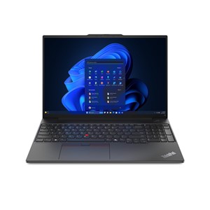 Lenovo ThinkPad E16 Gen 2 (AMD) AMD Ryzen™ 5 7535U Laptop 40.6 cm (16) WUXGA 8 GB DDR5-SDRAM 256 GB SSD Wi-Fi 6E (802.11ax) Windows 11 Pro English Black New Repack /Repacked
