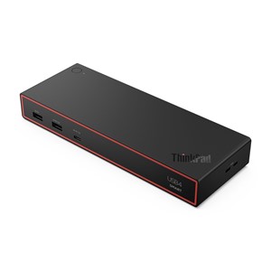 Lenovo ThinkPad USB4 Smart Dock 5500 with 135W Adapter Wired Black