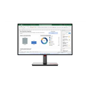 Lenovo ThinkVision P27h-30 LED display 68.6 cm (27) 2560 x 1440 pixels Quad HD LCD Black