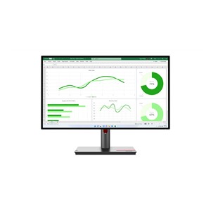 Lenovo ThinkVision P27q-30 LED display 68.6 cm (27) 2560 x 1440 pixels Quad HD Black