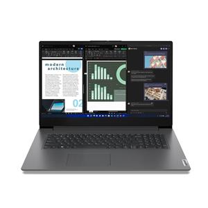 Lenovo V V17 Laptop 43.9 cm (17.3") Full HD Intel® Core™ i5 i5-1335U 8 GB DDR4-SDRAM 512 GB SSD Wi-Fi 6 (802.11ax) Windows 11 Pro Grey