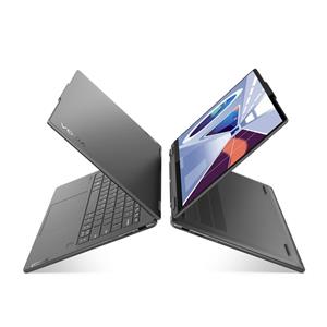 Lenovo Yoga 7 14ARP8 AMD Ryzen™ 5 7535U Hybrid (2-in-1) 35.6 cm (14") Touchscreen WUXGA 16 GB LPDDR5-SDRAM 512 GB SSD Wi-Fi 6E (802.11ax) Windows 11 Home Grey 9