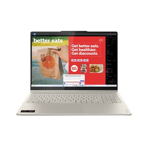 Lenovo Yoga 7 2-in-1 16AKP10 Copilot+ PC AMD Ryzen AI 7 350 Hybrid (2-in-1) 40.6 cm (16) Touchscreen 2.8K 16 GB LPDDR5x-SDRAM 512 GB SSD Wi-Fi 7 (802.11be) Windows 11 Home