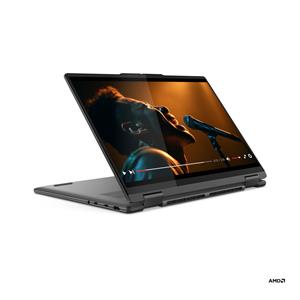 Lenovo Yoga 7 2-in-1 AMD Ryzen™ 7 8840HS Hybrid (2-in-1) 35.6 cm (14") Touchscreen WUXGA 16 GB LPDDR5x-SDRAM 512 GB SSD Wi-Fi 6E (802.11ax) Windows 11 Home Grey 15