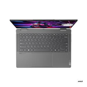 Lenovo Yoga 7 2-in-1 AMD Ryzen™ 7 8840HS Hybrid (2-in-1) 35.6 cm (14") Touchscreen WUXGA 16 GB LPDDR5x-SDRAM 512 GB SSD Wi-Fi 6E (802.11ax) Windows 11 Home Grey 10