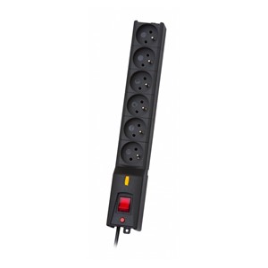 LESTAR LX 610 G-A K.:CZ 3.0M power extension 5 m 230 AC outlet(s) Indoor Black