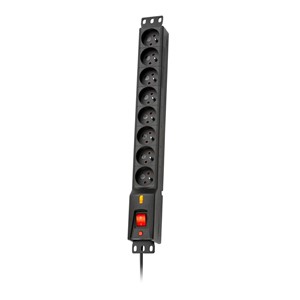 LESTAR LXARM 810 G-A K.:CZ 1,5M 19PDU Black 8 AC outlet(s) 230 V 1.5 m