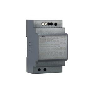 LevelOne 24V DC Industrial Power Supply, 60W, DIN-Rail