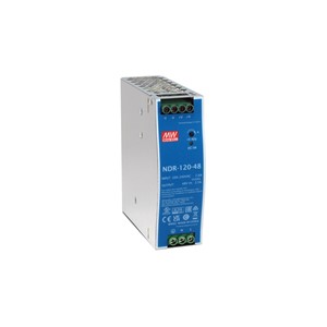 LevelOne 48V DC Industrial Power Supply, 120W, DIN-Rail,-20 ~ +70 ℃
