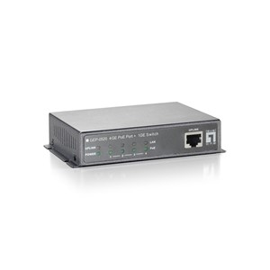 LevelOne 5-Port Gigabit PoE Switch, 61.6W, 802.3af PoE, 4 PoE Outputs, power adapter included