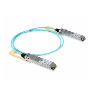 LevelOne AOC-0503 network transceiver module Fiber optic 103100 Mbit /s QSFP28 850 nm