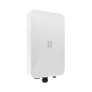 LevelOne AX3000 Dual Band Wi-Fi 6 Outdoor PoE Wireless Access Point, Omni-directional