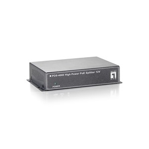 LevelOne Fast Ethernet High Power PoE Splitter, 12V DC Output