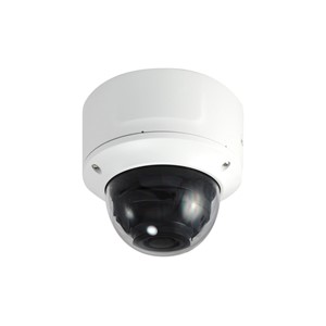 LevelOne GEMINI Zoom Dome IP Network Camera, 2-Megapixel, H.265, 4.3X Optical Zoom, two-way audio, IR LEDs, 802.3af PoE, Vandalproof, Indoor /Outdoor