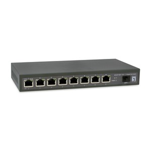 LevelOne GEP-0925 network switch Unmanaged 2.5G Ethernet (100 /1000 /2500) Power over Ethernet (PoE) Black