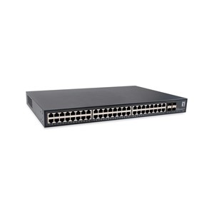 LevelOne GTU-5211 network switch Unmanaged Gigabit Ethernet (10 /100 /1000) Black