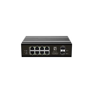 LevelOne IGP-1031 network switch Gigabit Ethernet (10 /100 /1000) Power over Ethernet (PoE) Black