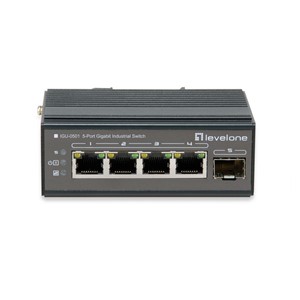 LevelOne IGU-0501 network switch Gigabit Ethernet (10 /100 /1000) Black
