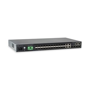 LevelOne KILBY 28-Port L3 Lite Managed Gigabit Fiber Switch, 4 x 10GbE SFP+, 4 x Gigabit SFP /RJ45 Combo