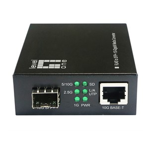 LevelOne RJ45 to SFP+ 10-Gigabit Media Converter