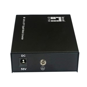 LevelOne RJ45 to SFP Gigabit Media Converter, 802.3bt 90W PoE PSE
