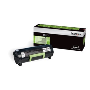 Lexmark 502 toner cartridge 1 pc(s) Original Black