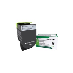 Lexmark 71B20K0 toner cartridge 1 pc(s) Original Black