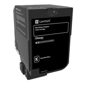Lexmark 74C20K0 toner cartridge 1 pc(s) Original Black