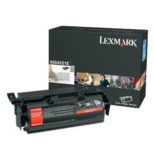 Lexmark X654, X656, X658 Extra High Yield Print Cartridge toner cartridge Original Black