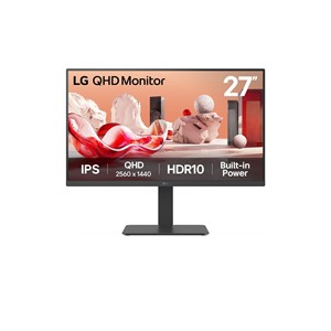 LG 27BA45QB-B computer monitor 68.6 cm (27) 2560 x 1440 pixels Quad HD LCD Black